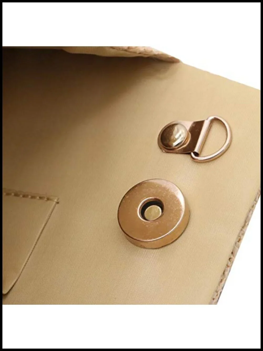 Straw Clutch Crossbody Bag with Chain Strap Evening Handbag